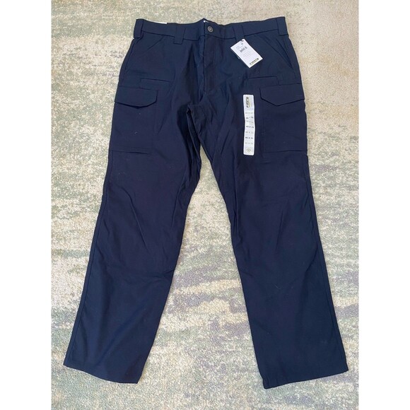 NEW First Tactical V2 Tactical Pants Men's 40x32 Navy Cargo Pockets Utility - Picture 1 of 5